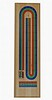Wood Expressions Crib planche 3 pistes couleurs en bois et 6 pions métal 658956011030
