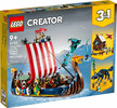 LEGO LEGO 31132 Le bateau viking et le serpent de Midgar 673419355735