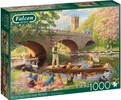 Falcon de luxe Casse-tête 1000 Boating on the River 8710126113486