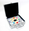 Noèse Collection Domino d12 train mexicain avec mallette en aluminium (fr/en) 067233260151