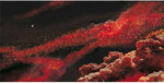 Gale Force Nine Tapis de combat Space Crimson Gas 6x3' 9420020229389
