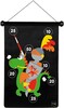 Scratch Scratch jeu de dards/fléchettes magnétique double-face chevalier 5414561820208