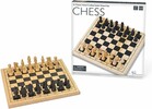 New Entertainment Intex Syndicate Jeu d'échecs 11.5 en bois franc européen pliant (Premier Chess) 