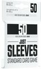 Gamegenic Protecteurs de cartes Just Sleeves Standard Size Black 50qt 4251715411315