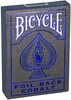 Bicycle Cartes à jouer metallique bleu bicycle 073854024416