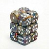 Chessex Dés 12d6 16mm Festive Carousel avec points blancs 601982025397
