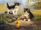 Royal & Langnickel Peinture à numéro junior chatons mignons 39x28.5cm 090672068538