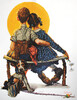 Diamond Dotz Broderie Diamant - Boy and Girl Gazing at the moon (Diamond Painting, peinture diamant) 678361991086