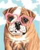 Dimensions PaintWorks Peinture à numéro Amour de chien 8x10" 91693 088677916930