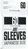 Gamegenic Protecteurs de cartes Just Sleeves Japanese Size Black 60qt 4251715411391