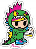 tokidoki autocollant Lil terror multicolor 818310029426