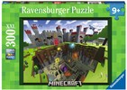 Ravensburger Casse-tête 300 XXL Minecraft Vue de coupe 4005556133345